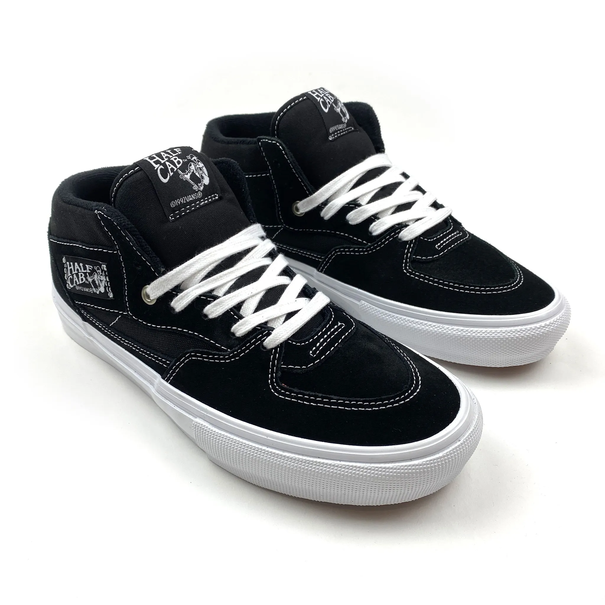 Easy Fit Vans Skate Half Cab Black/White