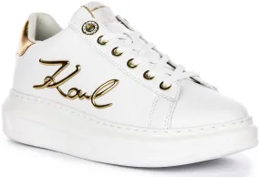 Sweat Training Karl Lagerfeld Kapri Signia LC In White Gold For Women