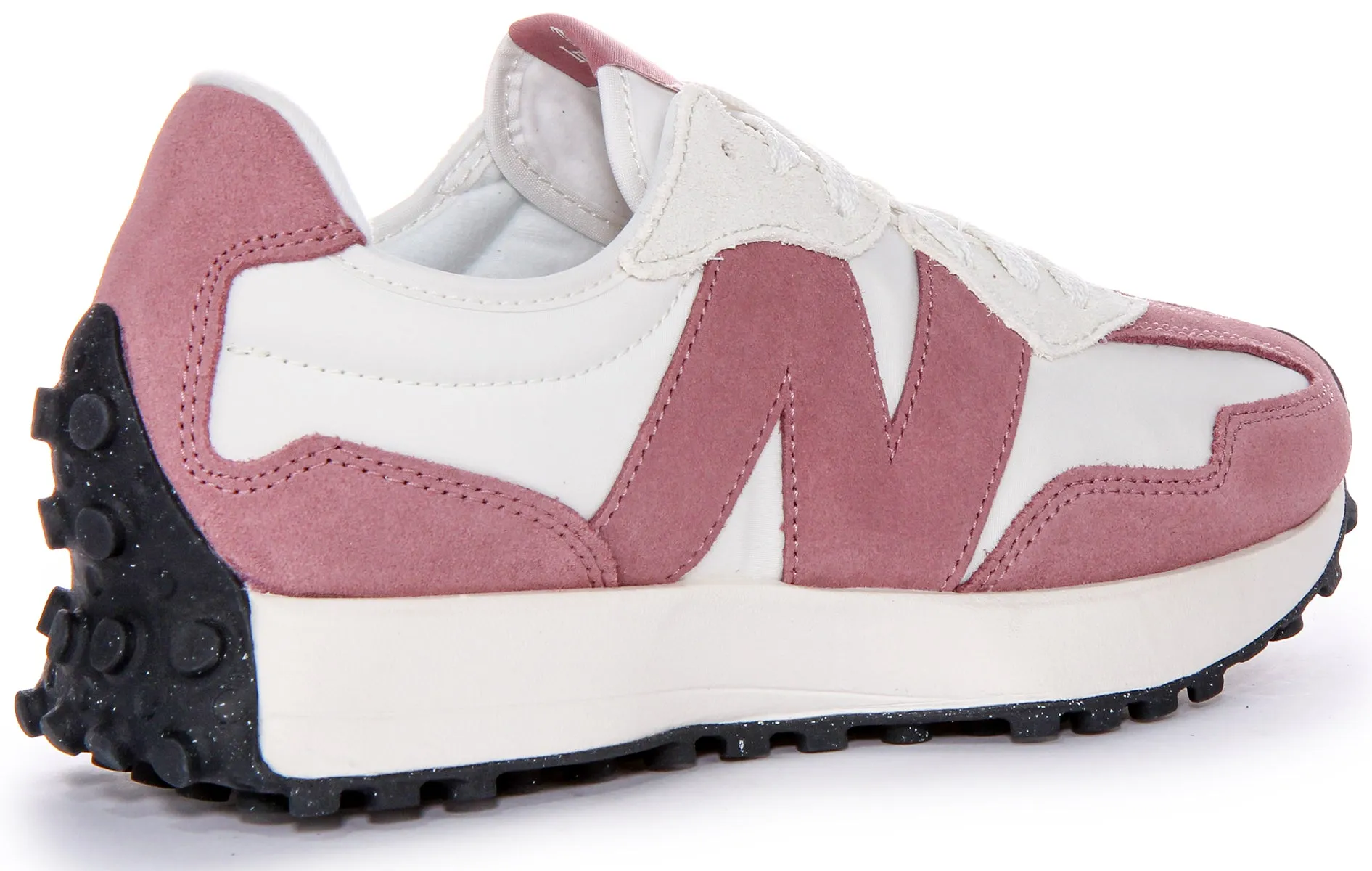 Easy Slip-On New Balance WS 327 MB In White Purple For Women