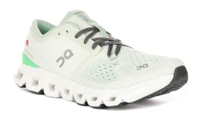 Secure Feel Soft On Running Cloud X 4 In Lime Green For Women