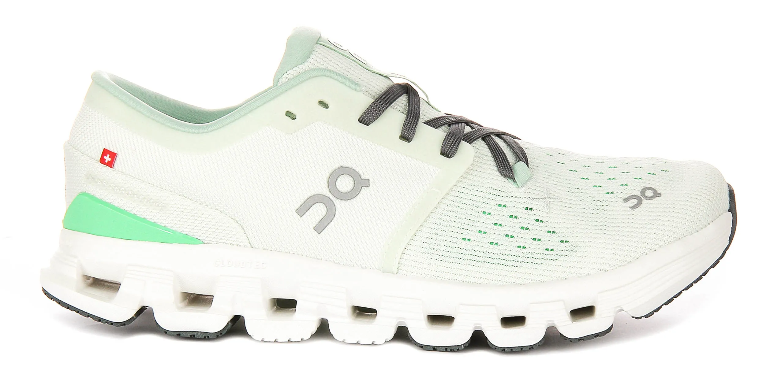 Easy Stride On Running Cloud X 4 In Lime Green For Women