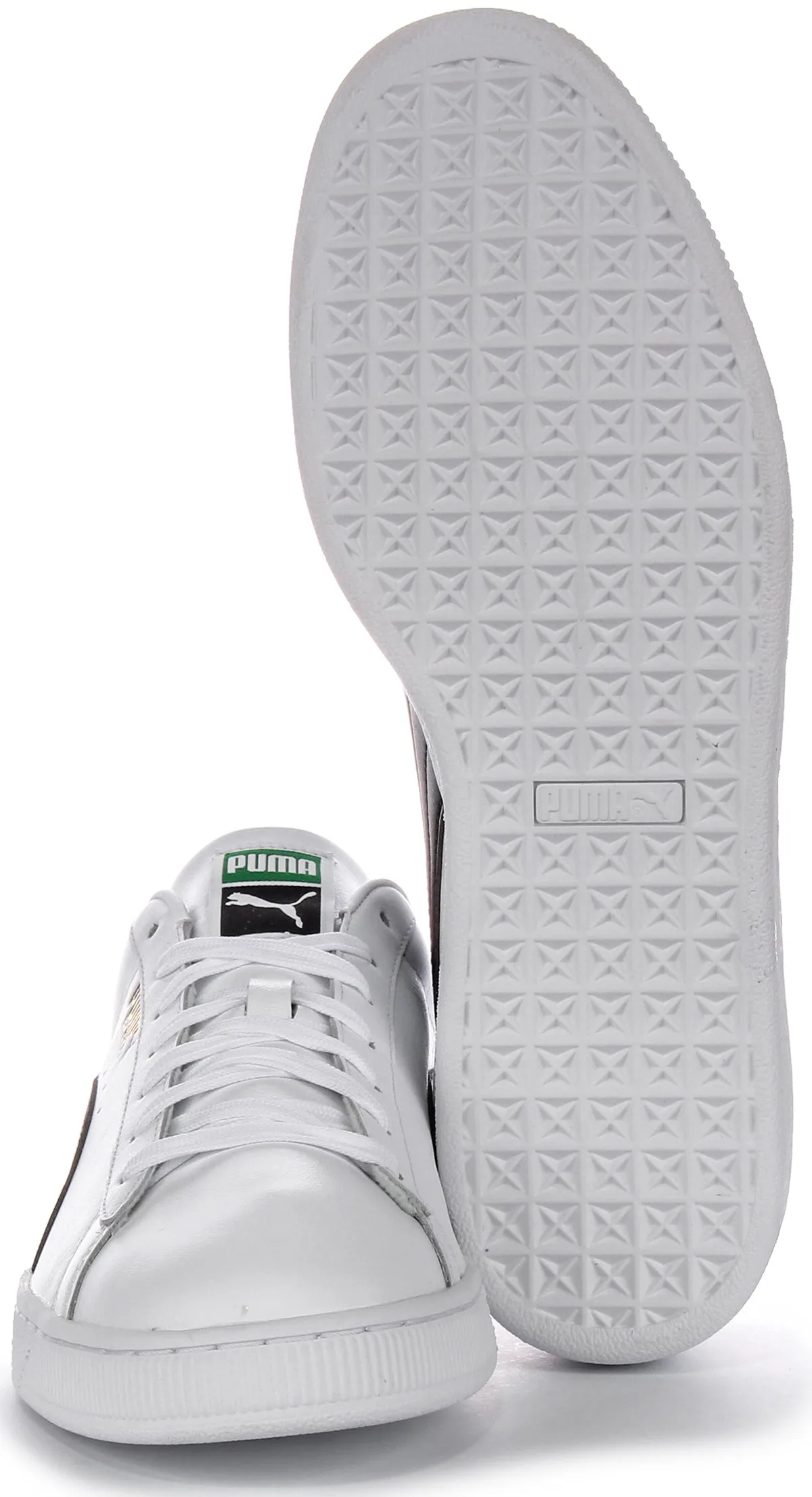 Easy to Wear Puma Basket Classic In White Black For Men
