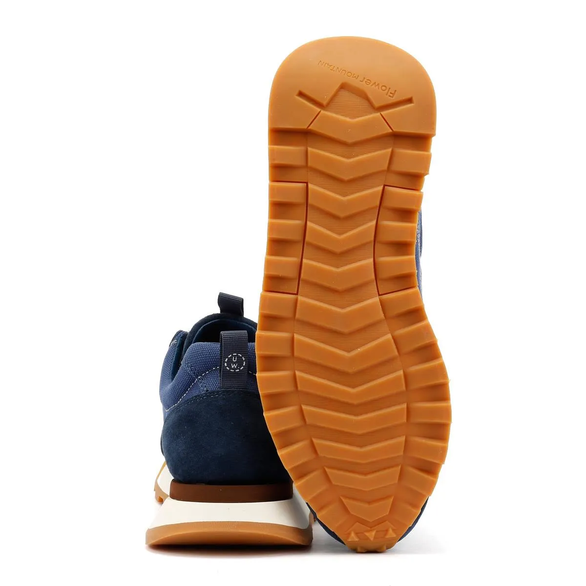 Easy Wear Flower Mountain New Asuka Universal Works Blue Trainers