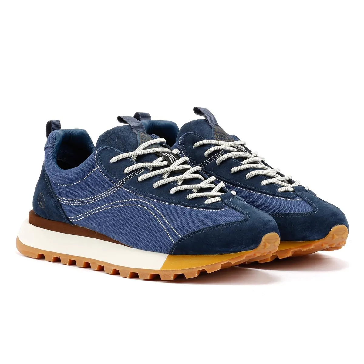 Walk Style Flower Mountain New Asuka Universal Works Blue Trainers