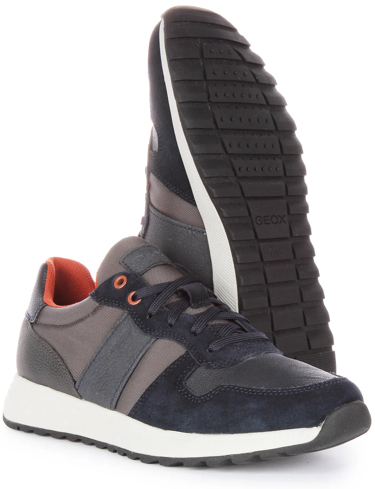 Easy Wear Geox U Molveno A In Antracite For Men