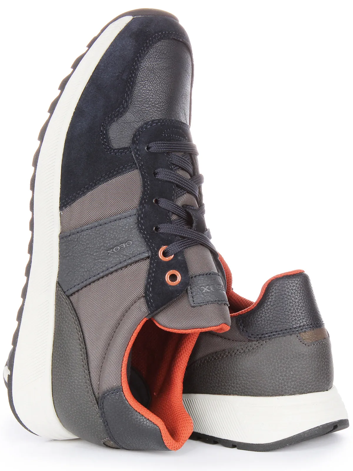 Easy Wear Geox U Molveno A In Antracite For Men