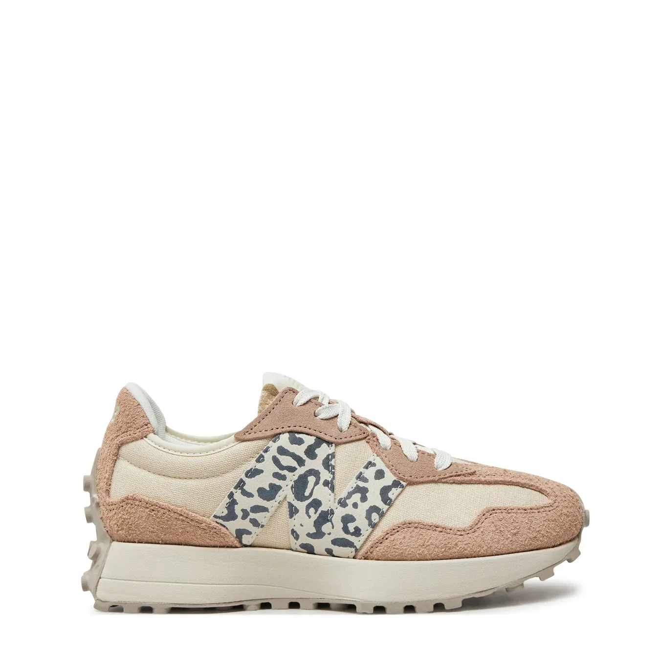 Easy-wear New Balance Womens 327 Trainer Flat Taupe / Linen