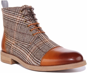 Narrow Fit Soft Interior Justinreess England Greg In Brown For Men