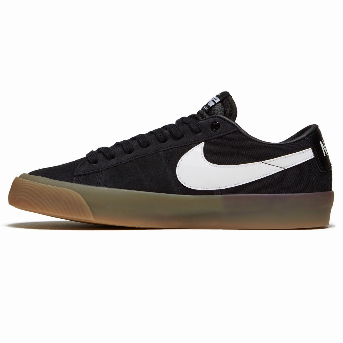 Easy Fit Nike SB Zoom Blazer Low Pro GT Shoes - Black/White/Black/Gum Light Brown