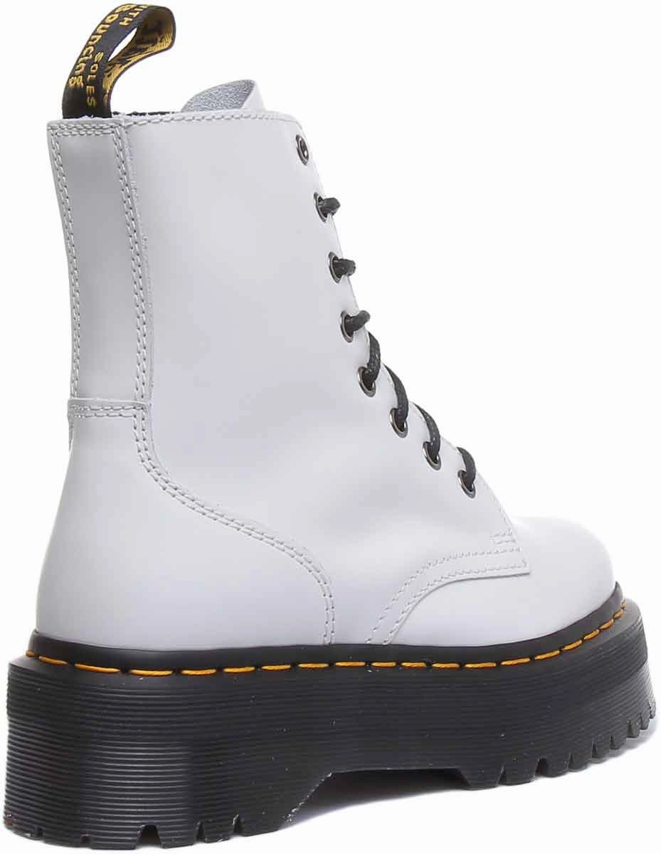 Easy Glide-Step Dr Martens Jadon Smooth In White