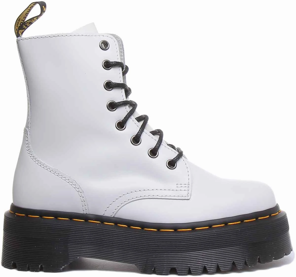 Easy Glide-Step Dr Martens Jadon Smooth In White