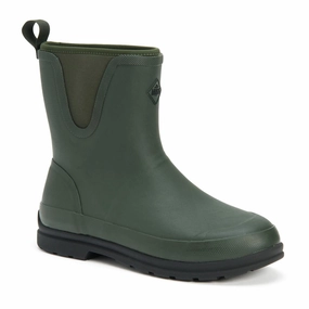 Travel Walk Boots Muck Boots Originals Pull On Mid Rubber Moss Wellington Boots