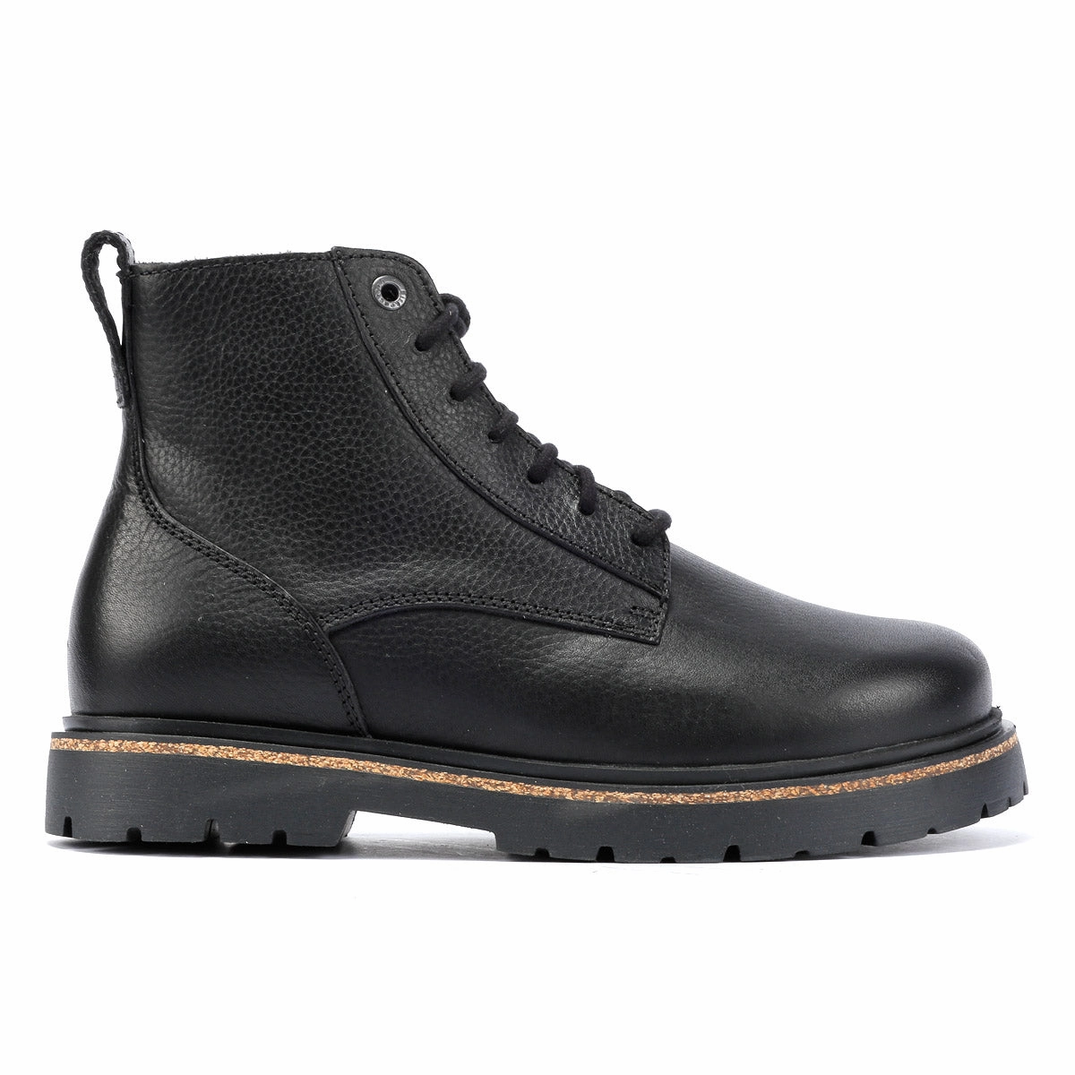 Easy Lace Birkenstock Highwood Lace Mid Leather Women's Black Boots