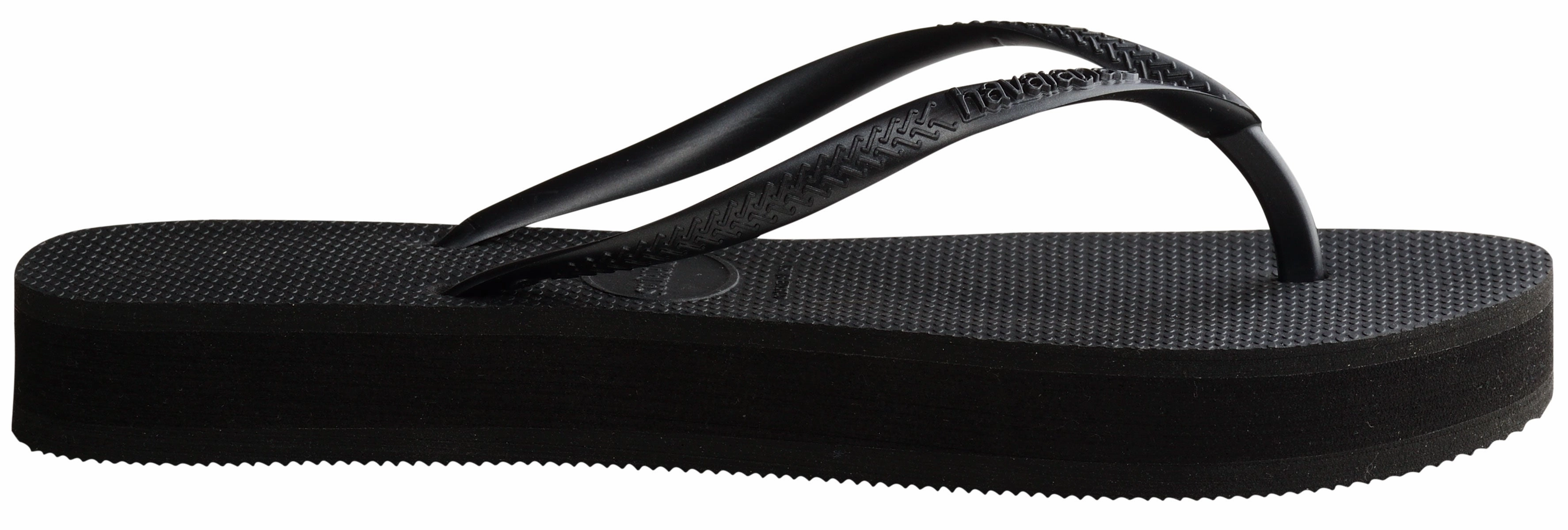 Easy On-Off Havaianas Slim Flatform In Black
