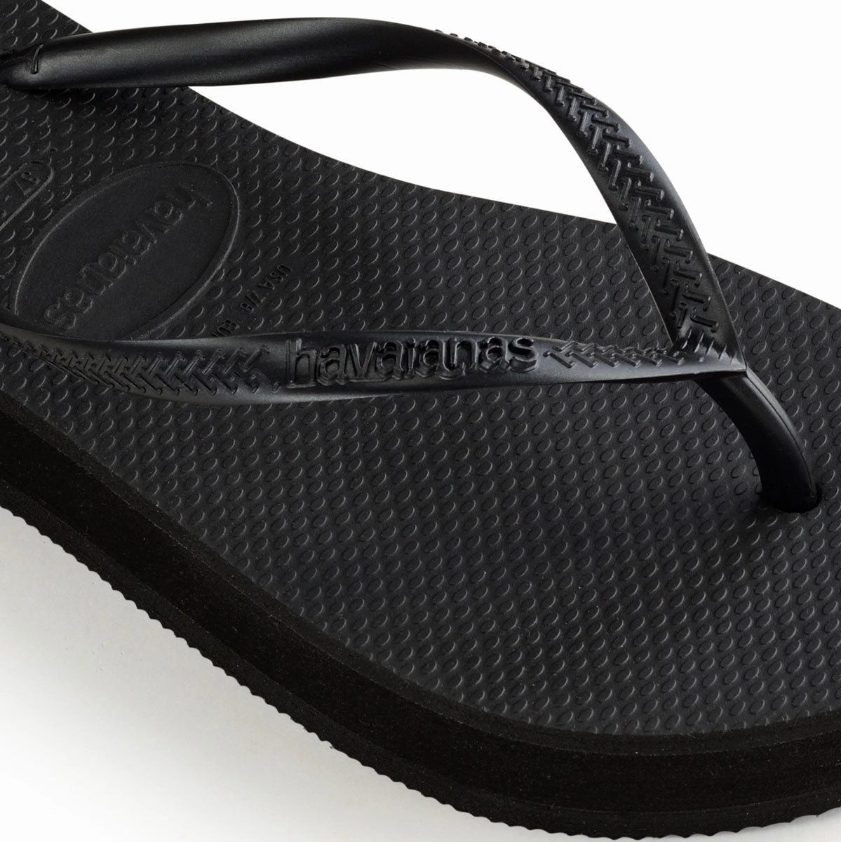 Easy On-Off Havaianas Slim Flatform In Black