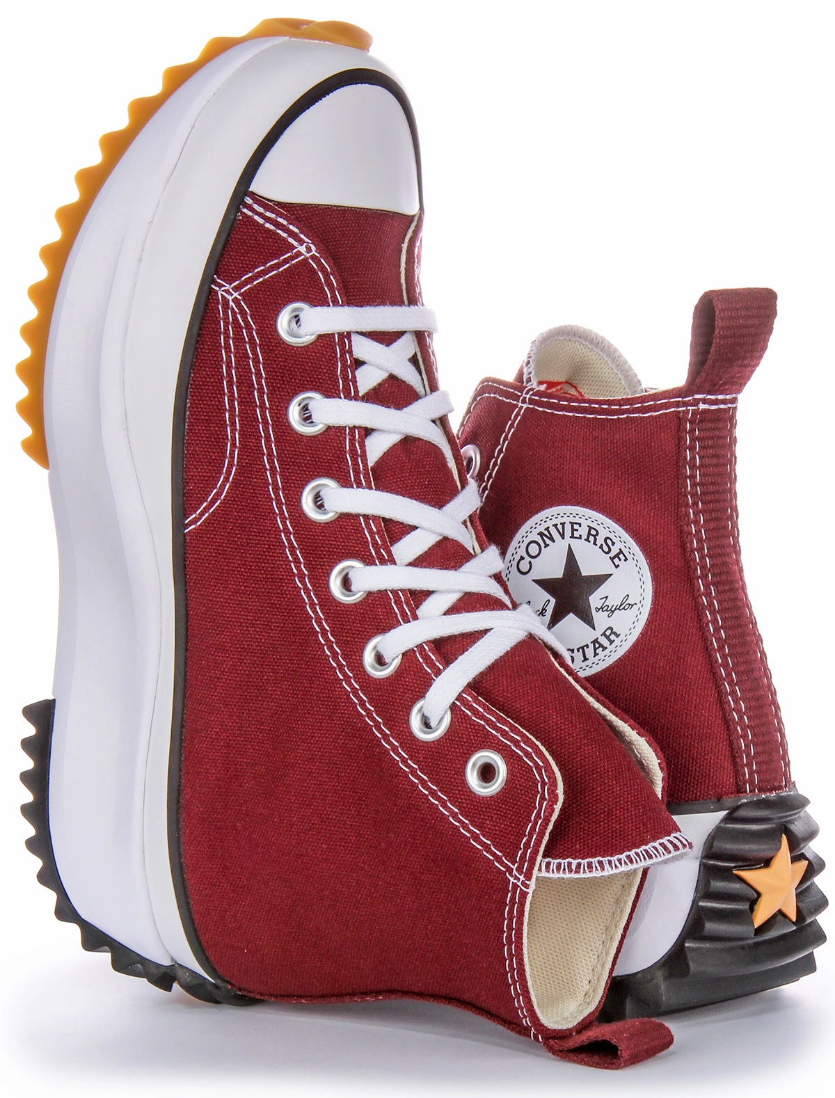 Easy Step-On Comfort Converse Runstar Hike Hi A06514C In Maroon