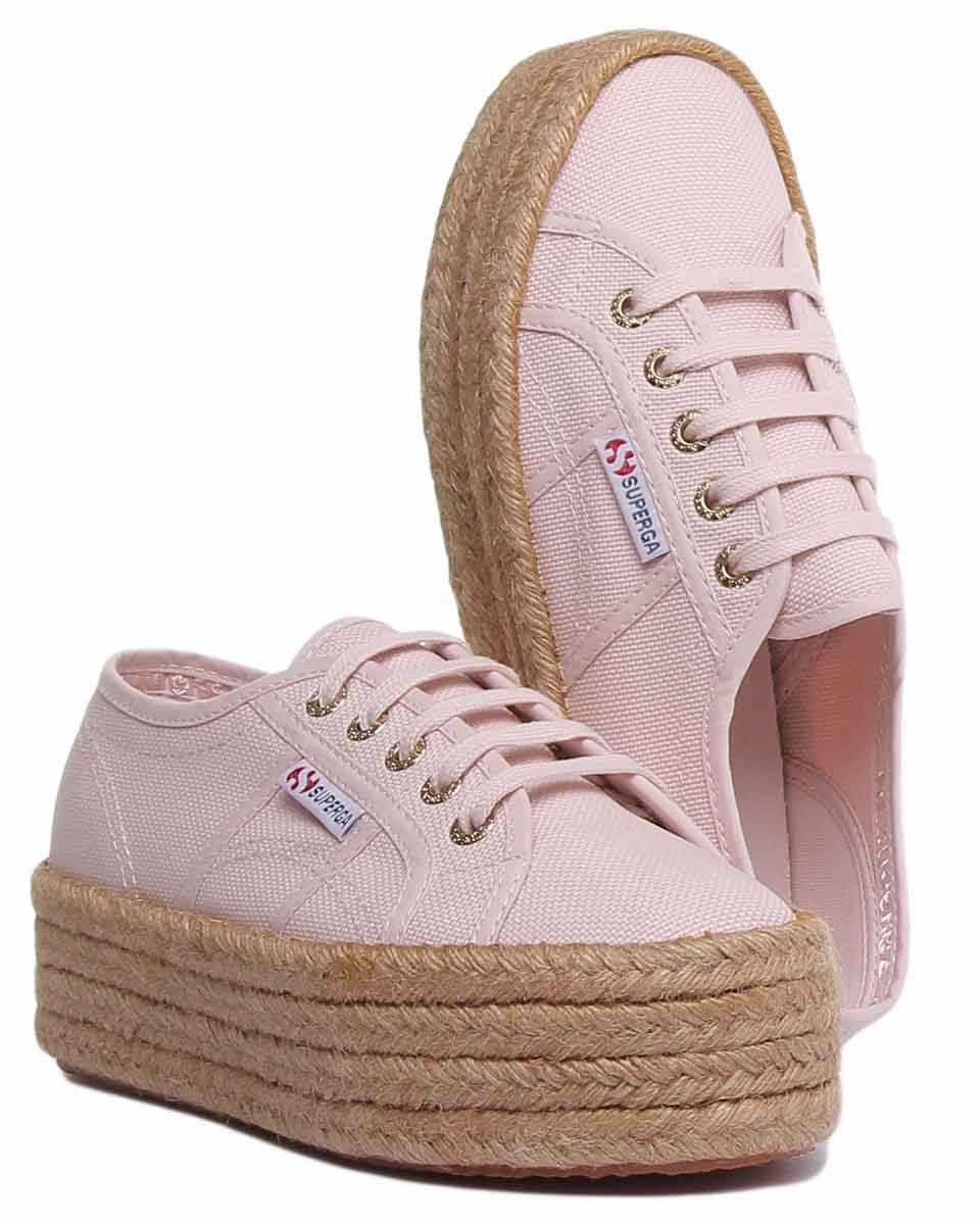 Easy Step-On Superga 2790 Cotropew In Pink