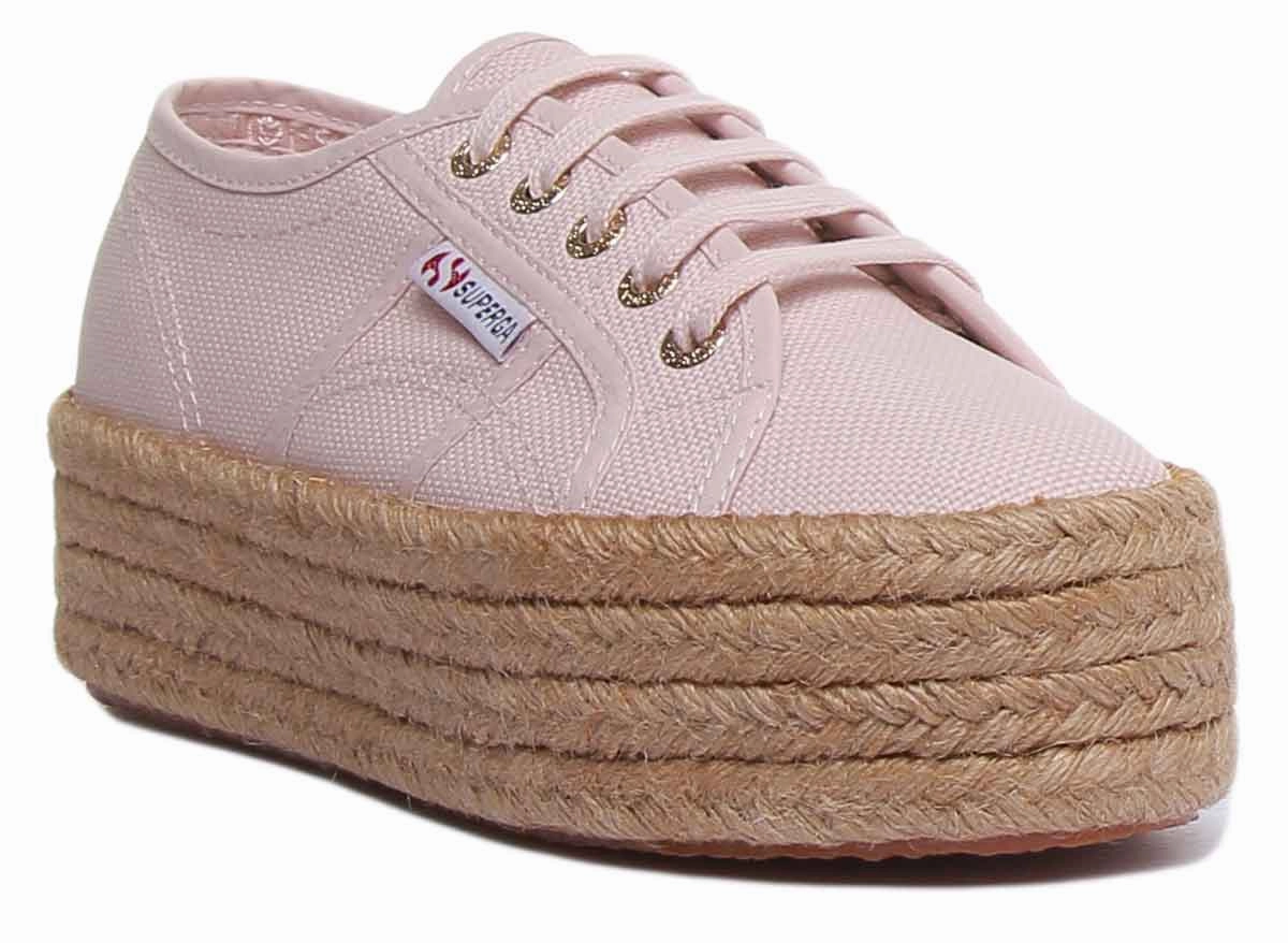 Day-Long Wear Superga 2790 Cotropew In Pink