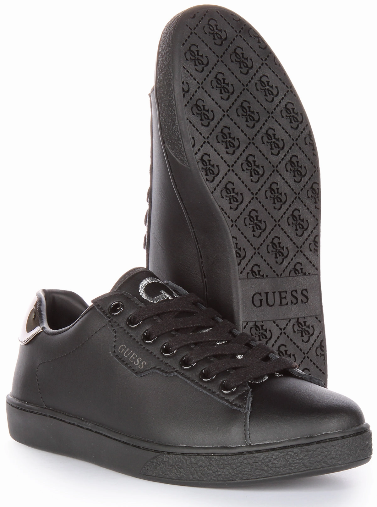 Easy To Clean Guess Nolina Active Trainer In Black For Women