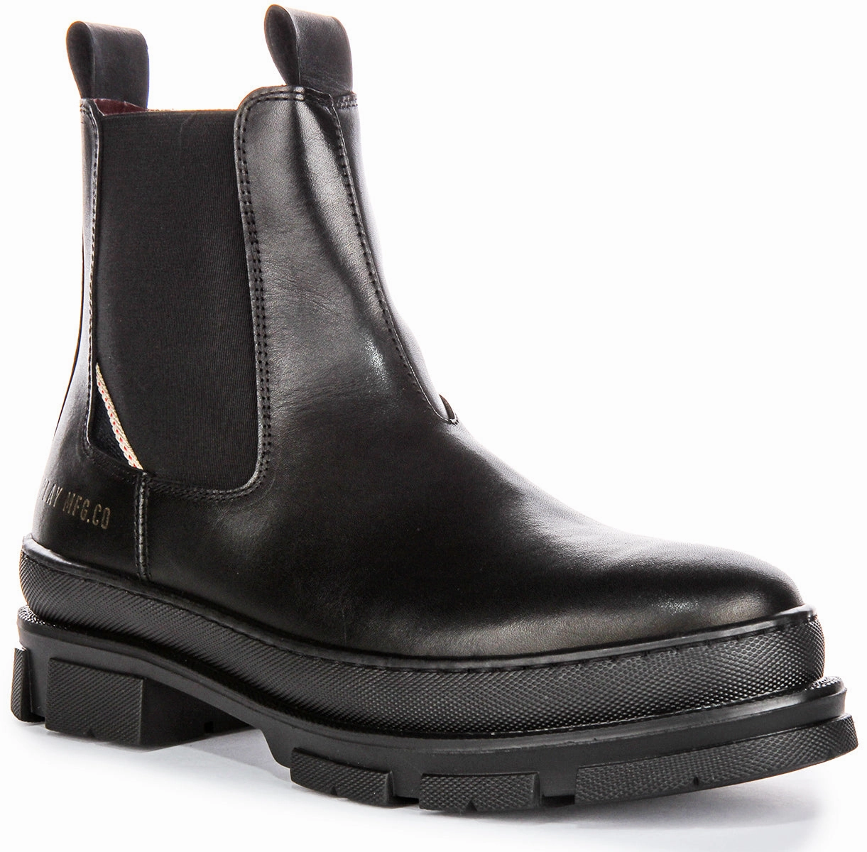 Replay Vega Leather Chelsea In Black For Men Trendy Footwear