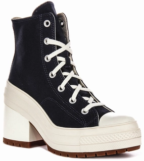 Converse A07565C De Luxe Heel In Navy White Edge Path Step Trend