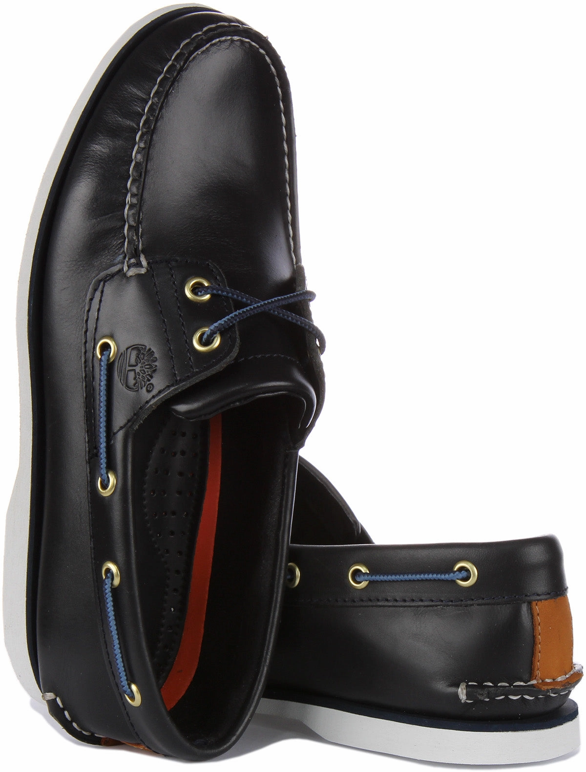 Easy Walk-Step Timberland A5Qu8 2 Eyelet Boat Shoes In Navy For Men