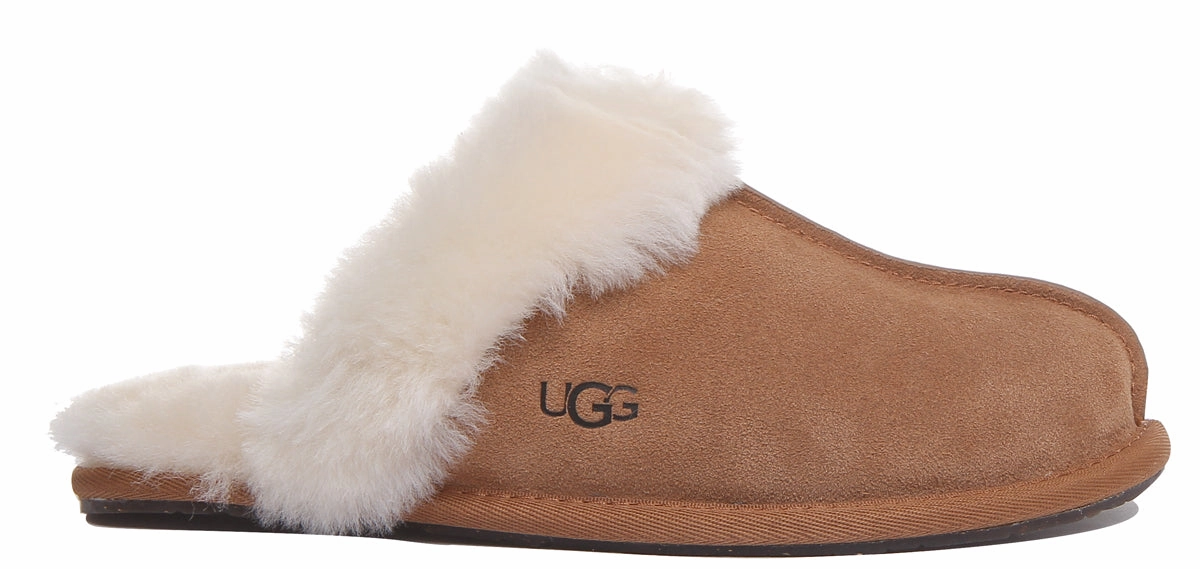 Easy Walk Step Ugg Australia Scuffette 2 In Chestnut
