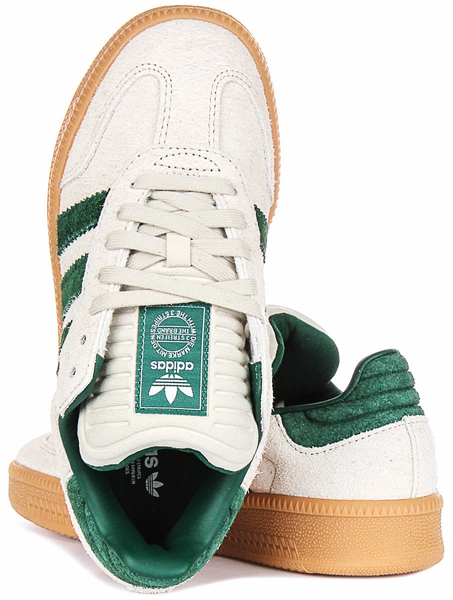 Effective Adidas Samba XLG In Grey Green