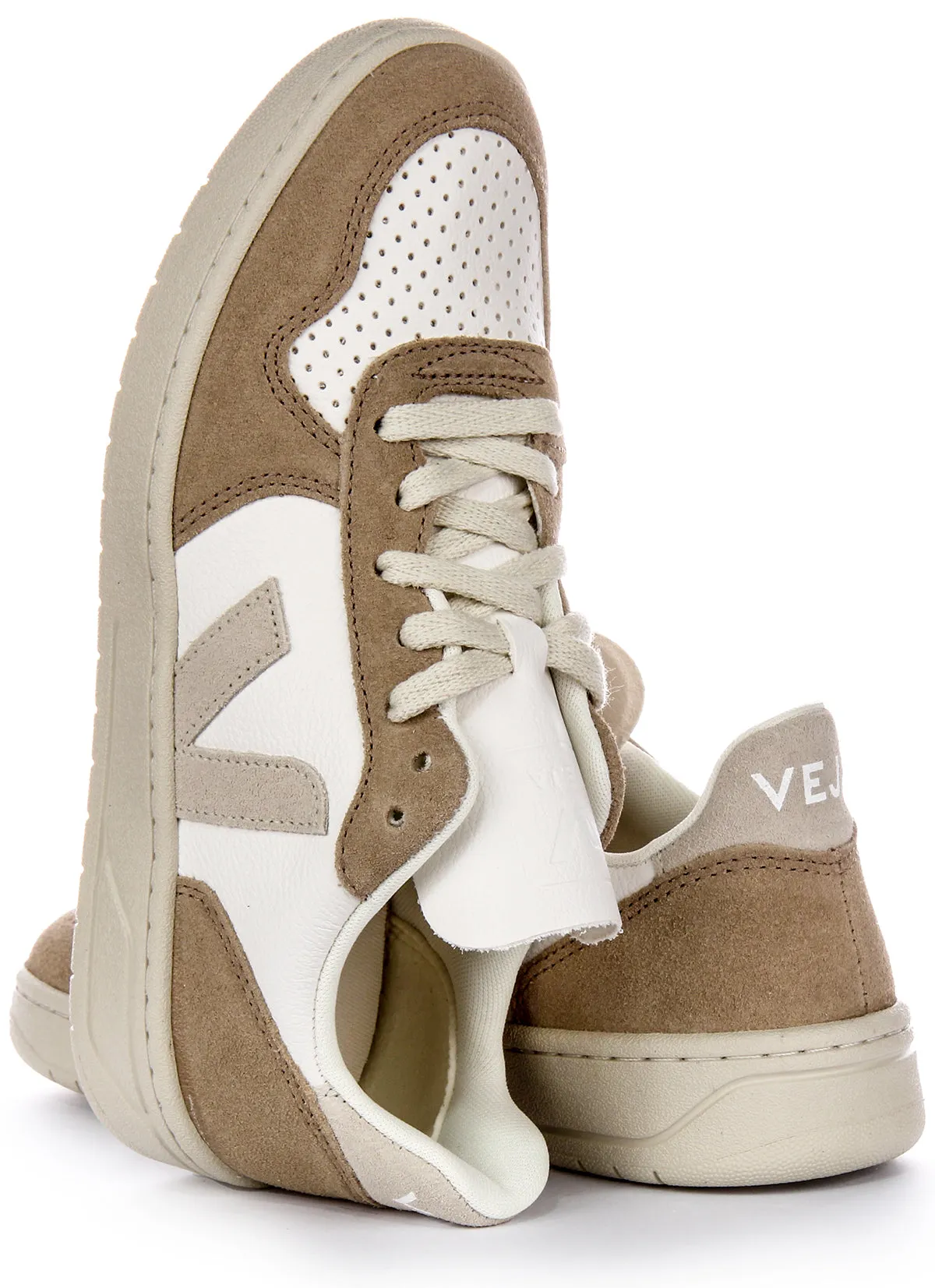 Efficient Veja V 10 Chromefree In White For Women