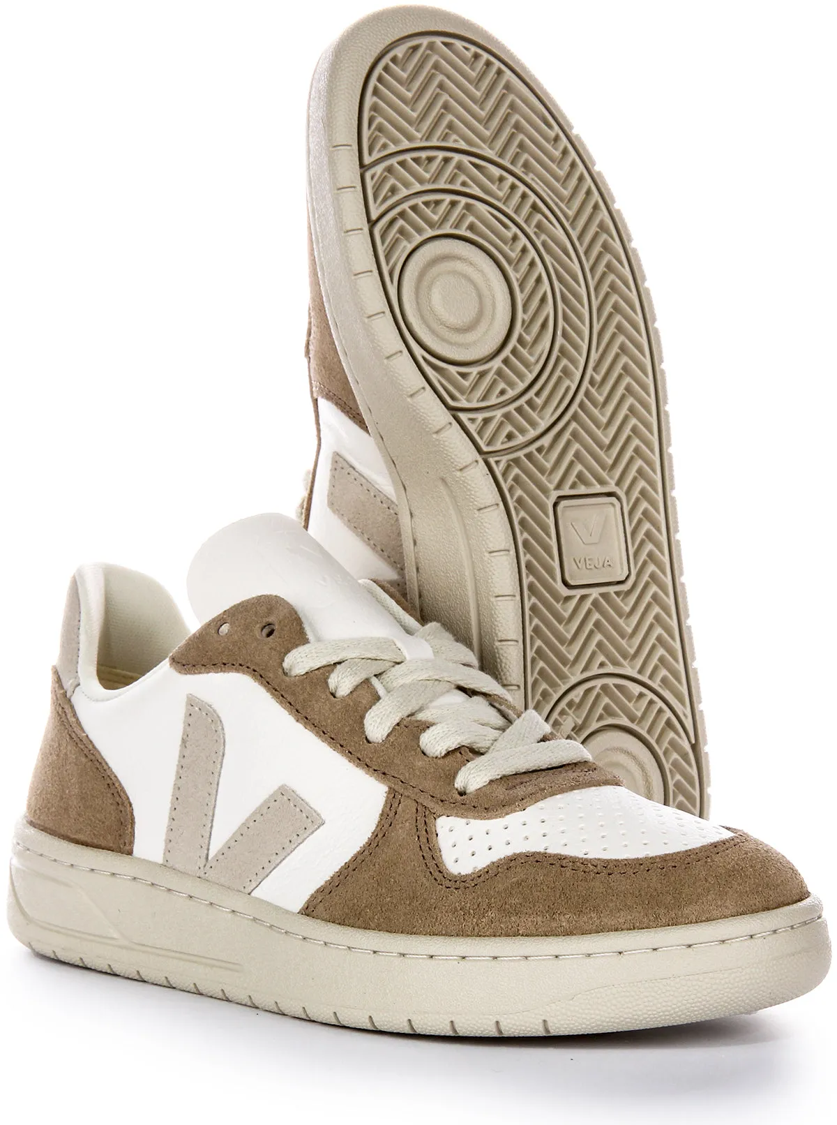 Efficient Veja V 10 Chromefree In White For Women