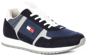 Tommy Jeans Casual Runner In Navy Blue For Men Heel Fit Street Sport