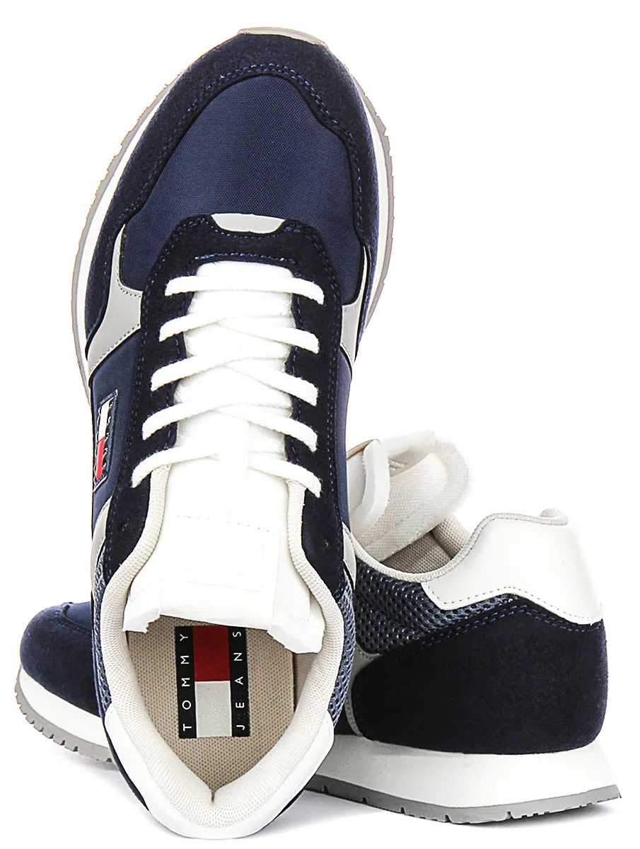 Effort Cushion Tommy Jeans Casual Runner In Navy Blue For Men