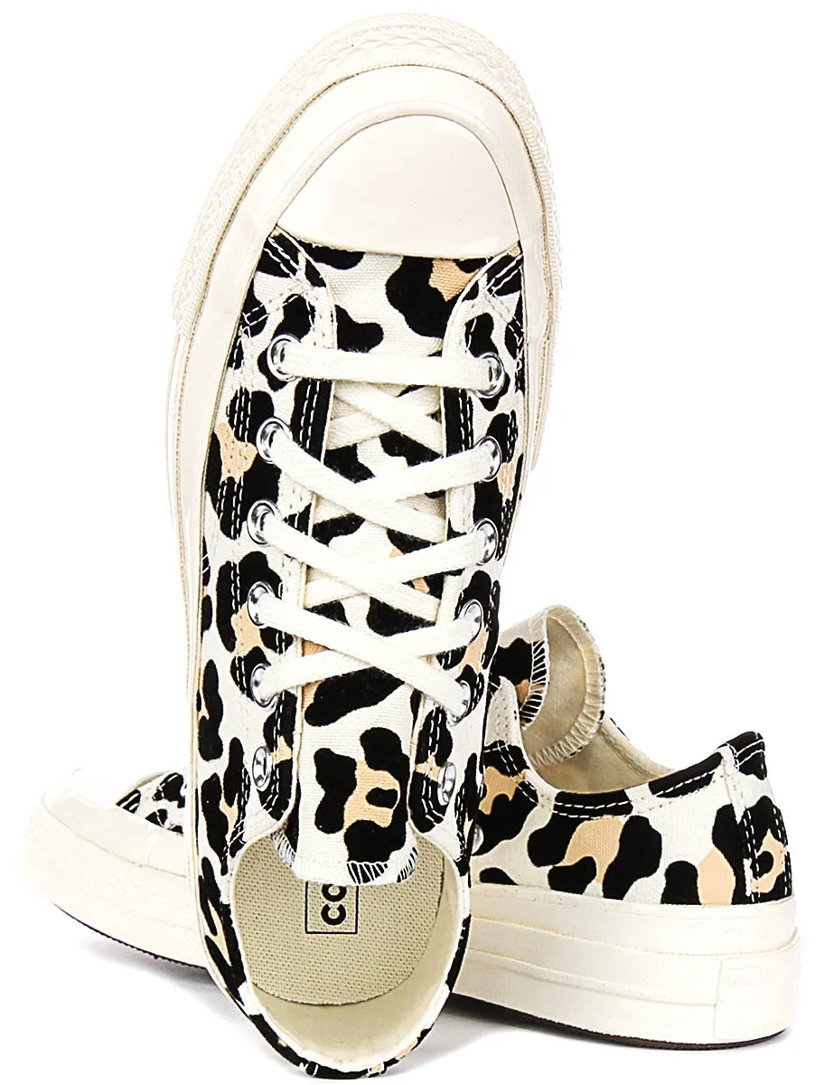 Effortless Fit Converse Chuck 70s A14946C In Leopard Print For Women
