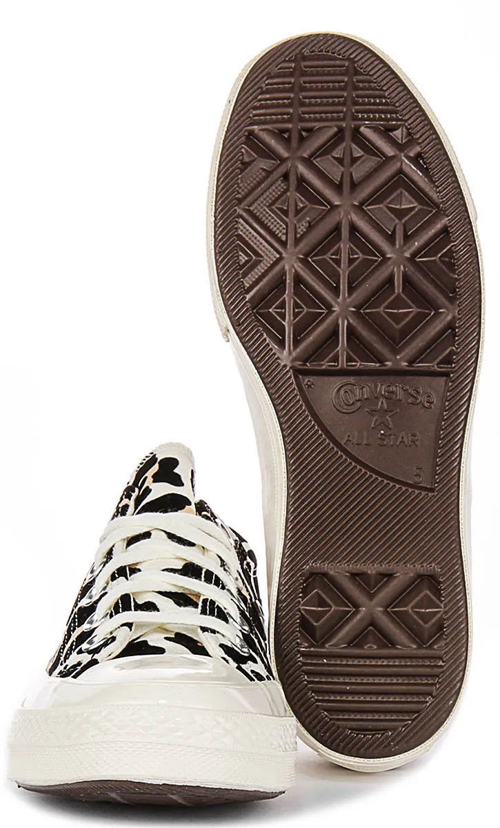 Effortless Fit Converse Chuck 70s A14946C In Leopard Print For Women