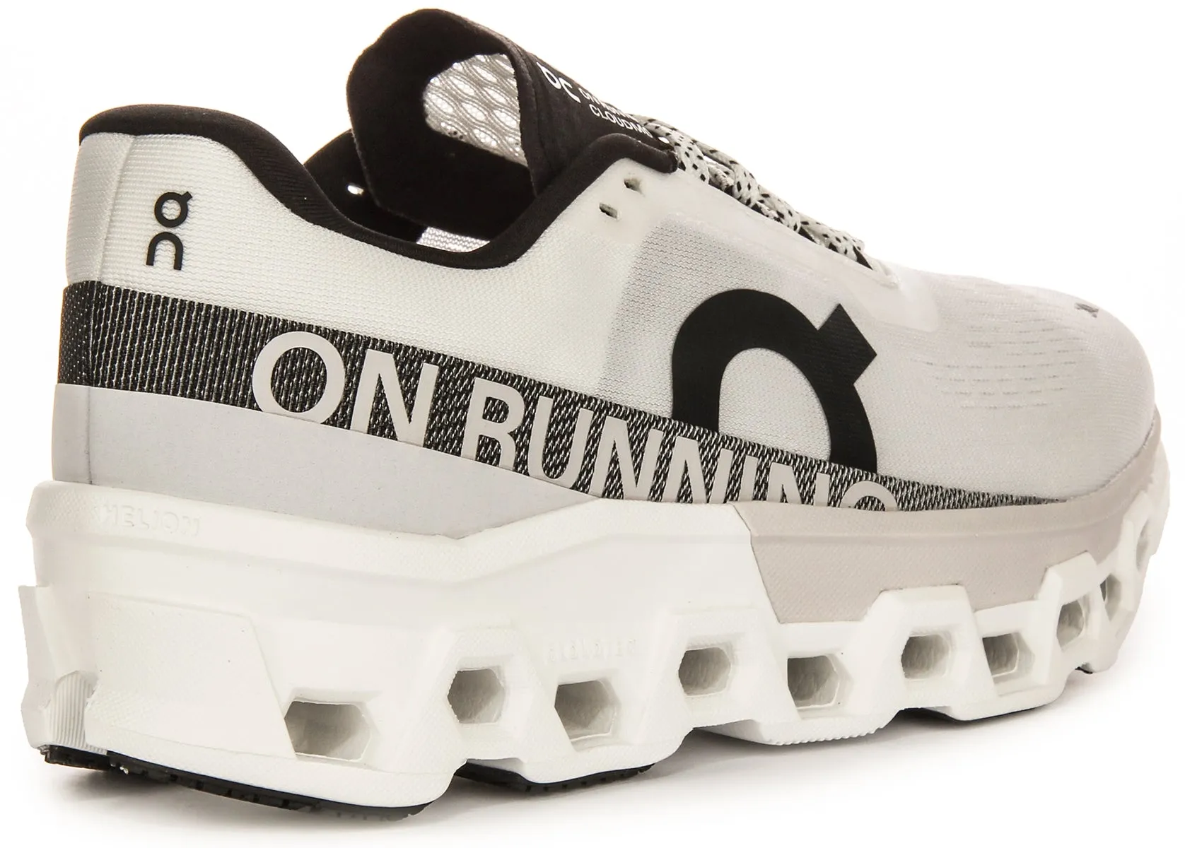 Effortless Fit On Running Cloudmonster 2 In White Black For Men