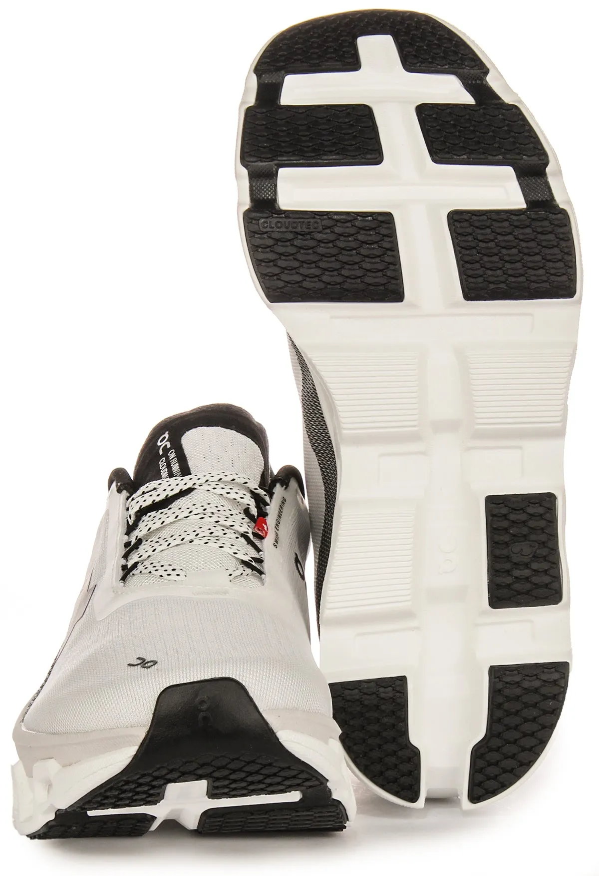 Effortless Fit On Running Cloudmonster 2 In White Black For Men