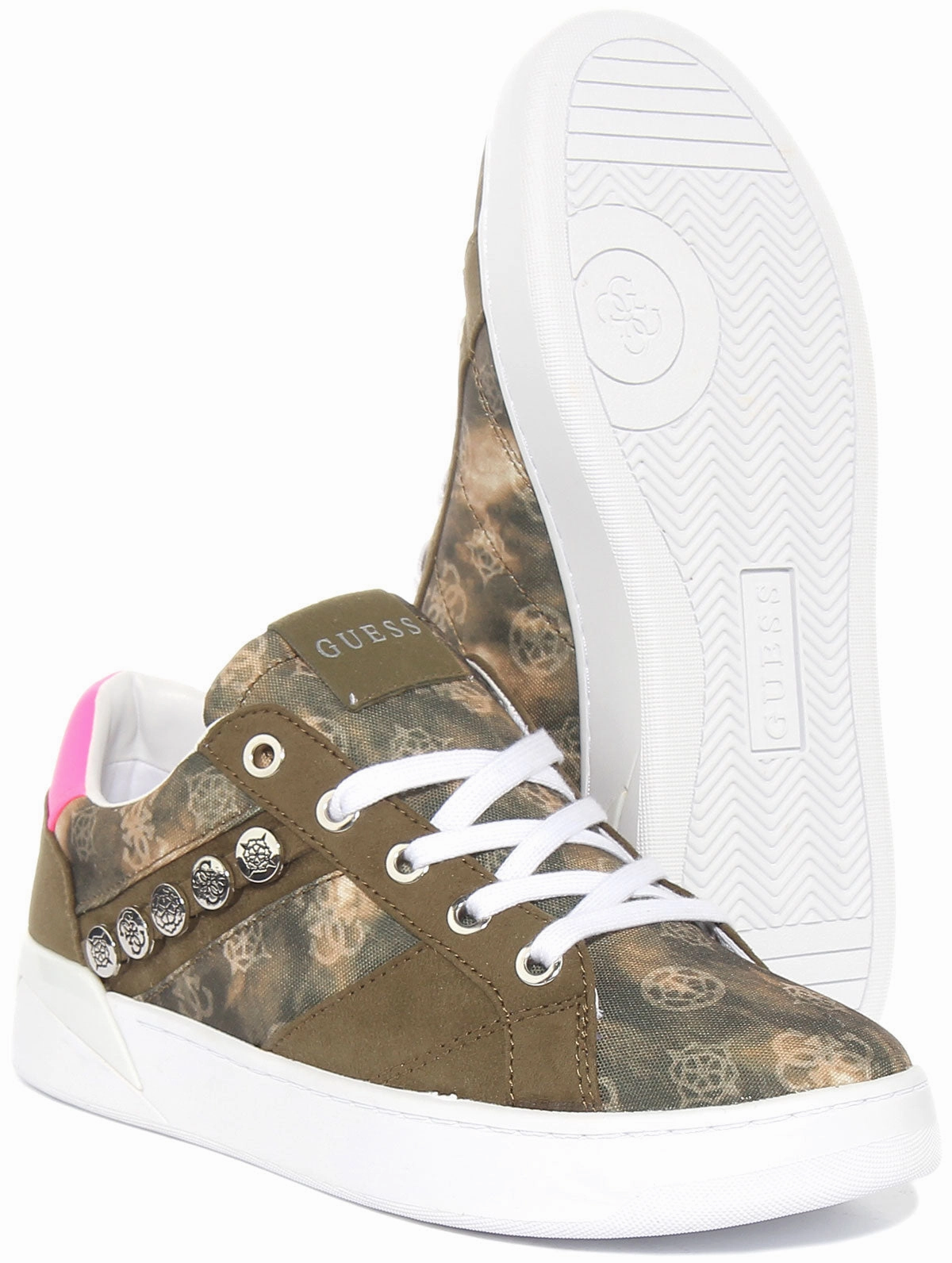 Effortless Feel Guess Roxo 2 In Green Pink For Women