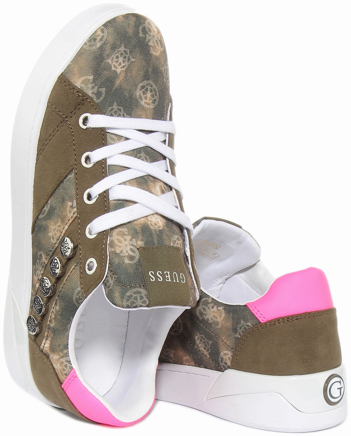 Effortless Feel Guess Roxo 2 In Green Pink For Women