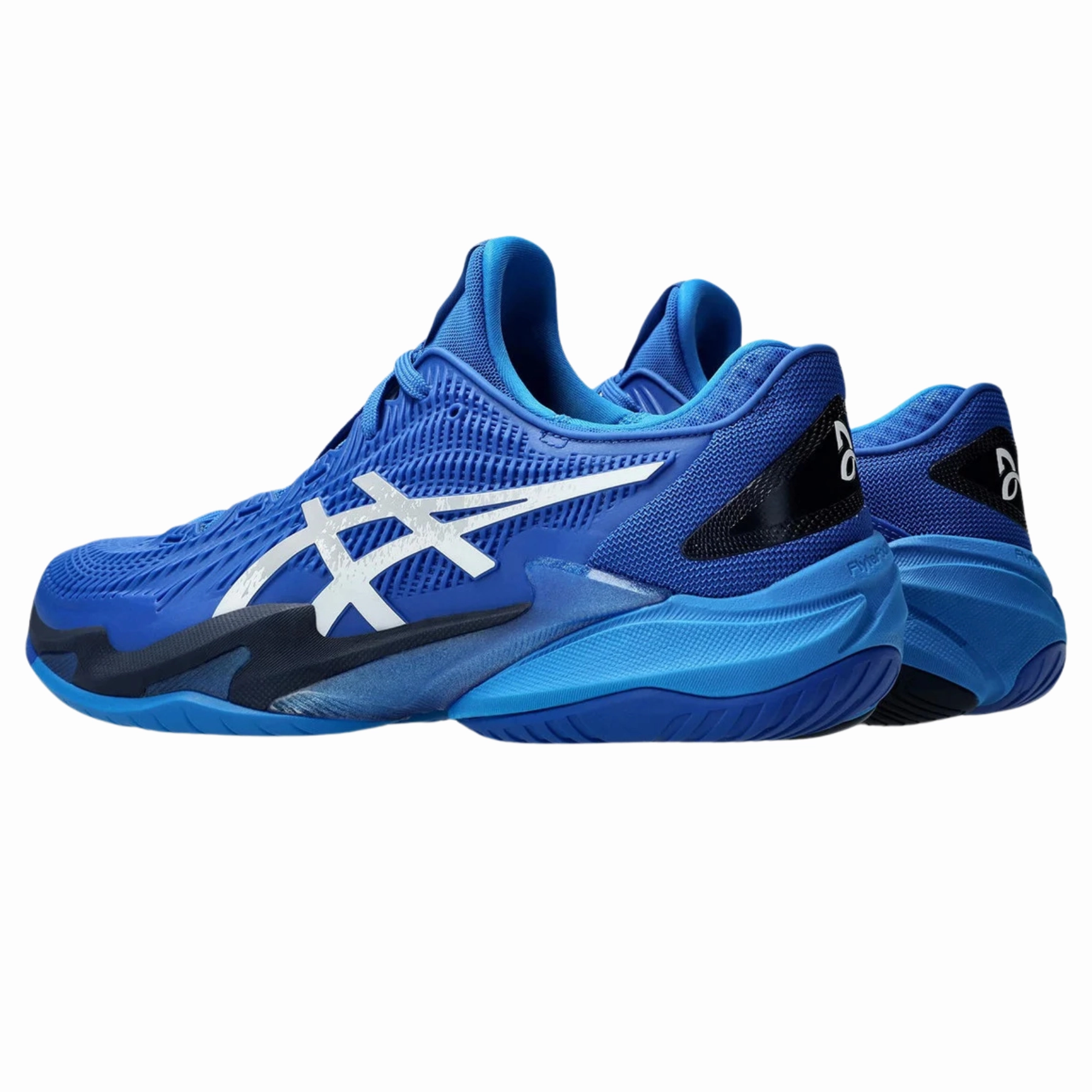 Effortless Style Asics Court FF 3 Novak Tennis Shoes - Tuna Blue/Pure Silver