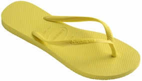Havaianas Slim In Yellow For Women Pool Party Outfit