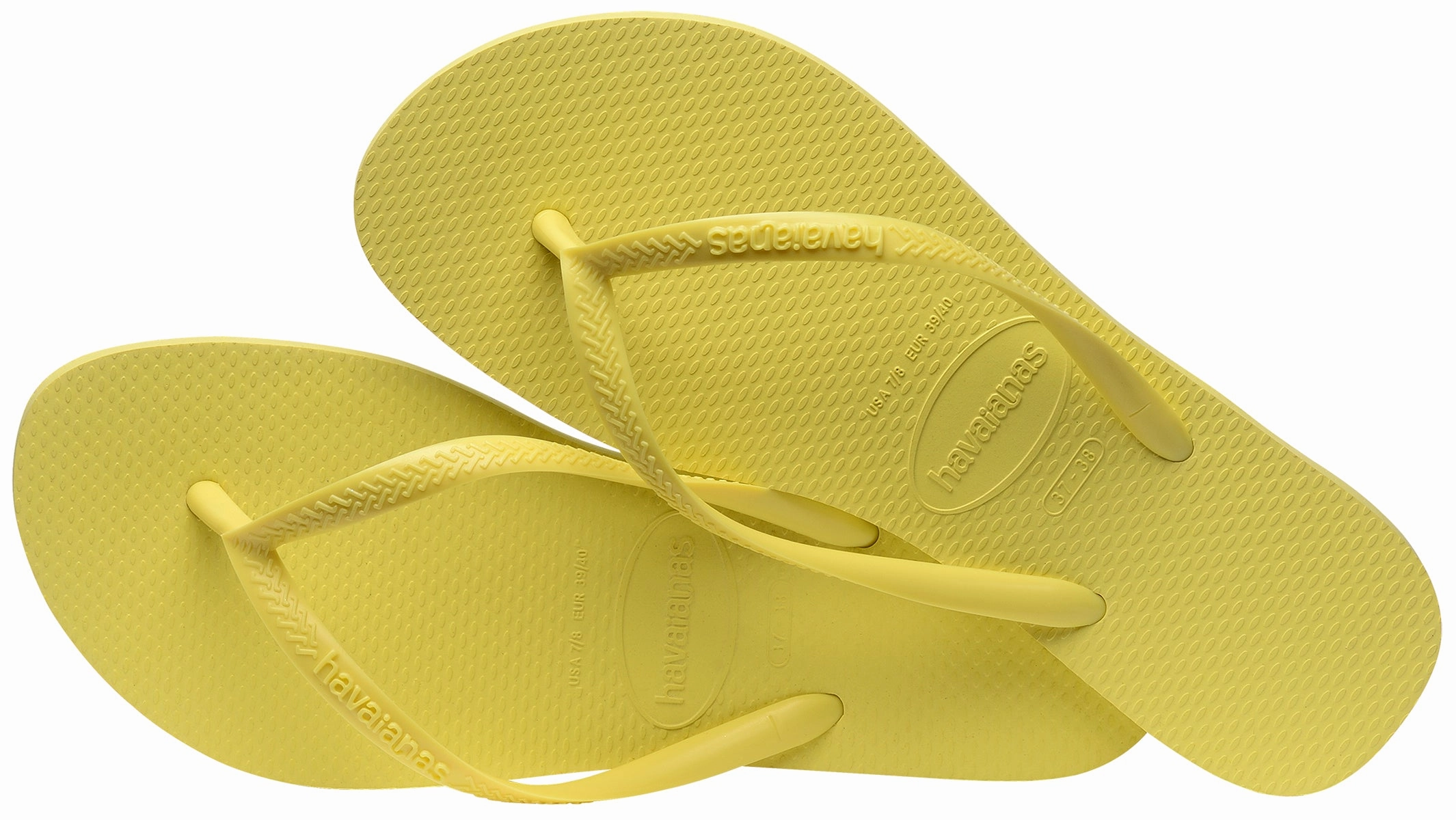 Effortless Trend Style Havaianas Slim In Yellow For Women