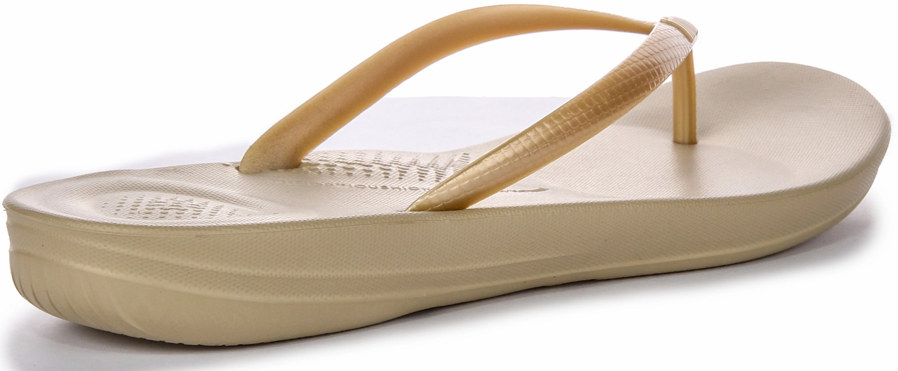 Effortless Walks Fitflop Iqushion Ergono In Gold For Women