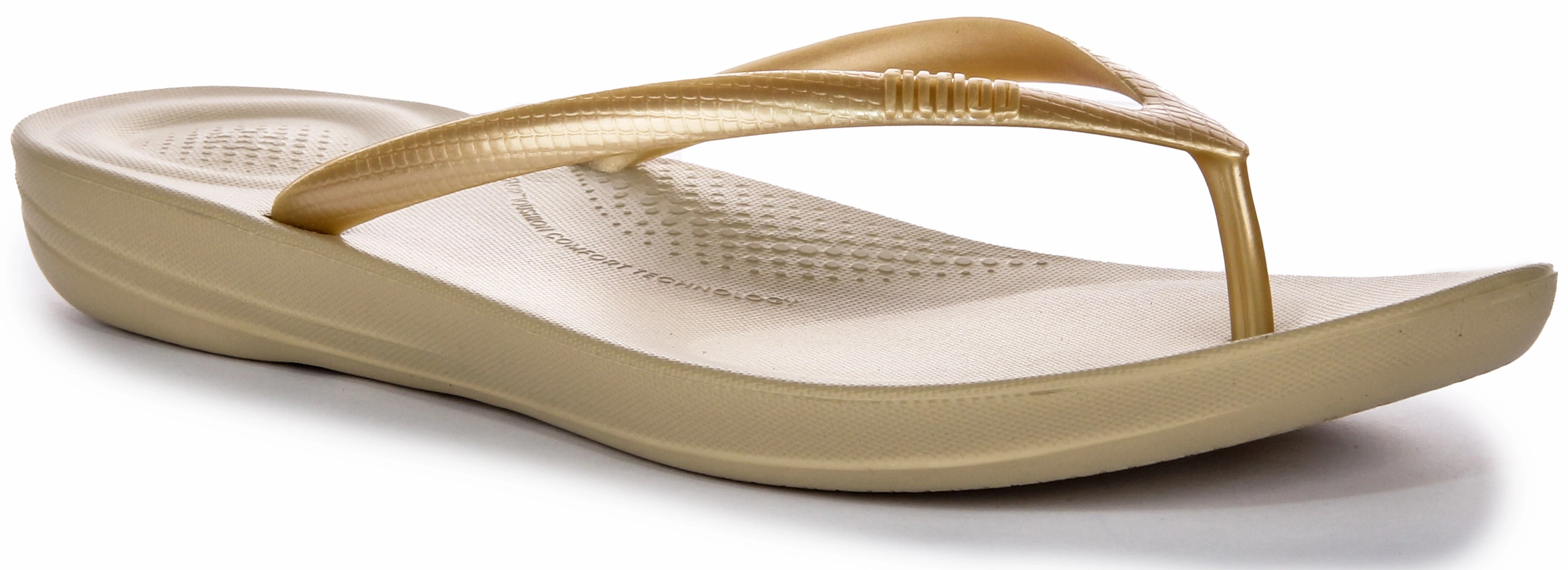 Coastal Fun Outfit Fitflop Iqushion Ergono In Gold For Women