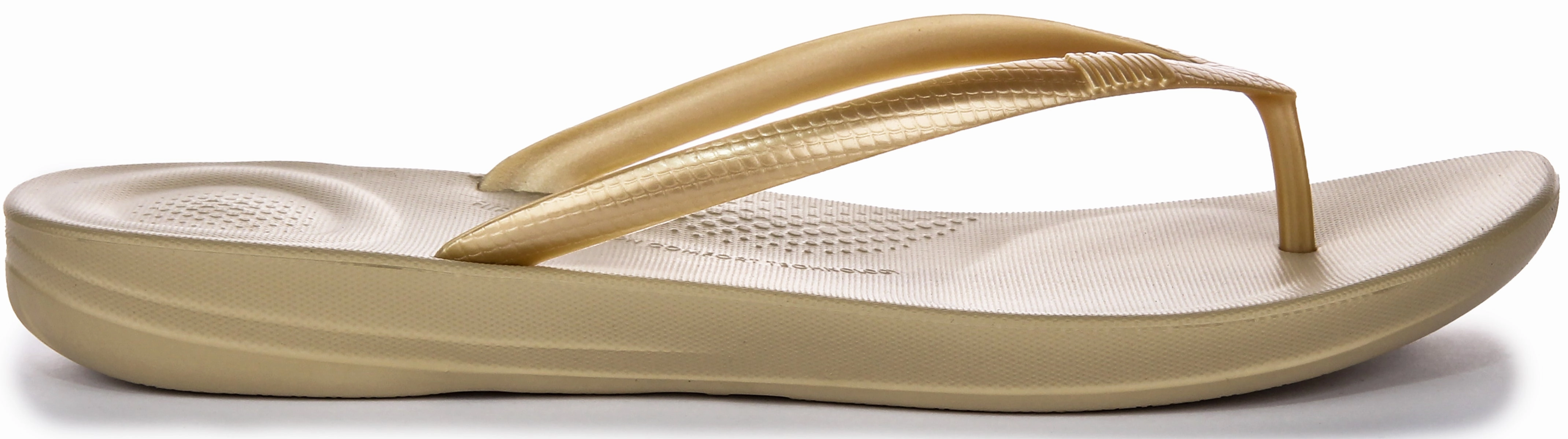 Effortless Walks Fitflop Iqushion Ergono In Gold For Women