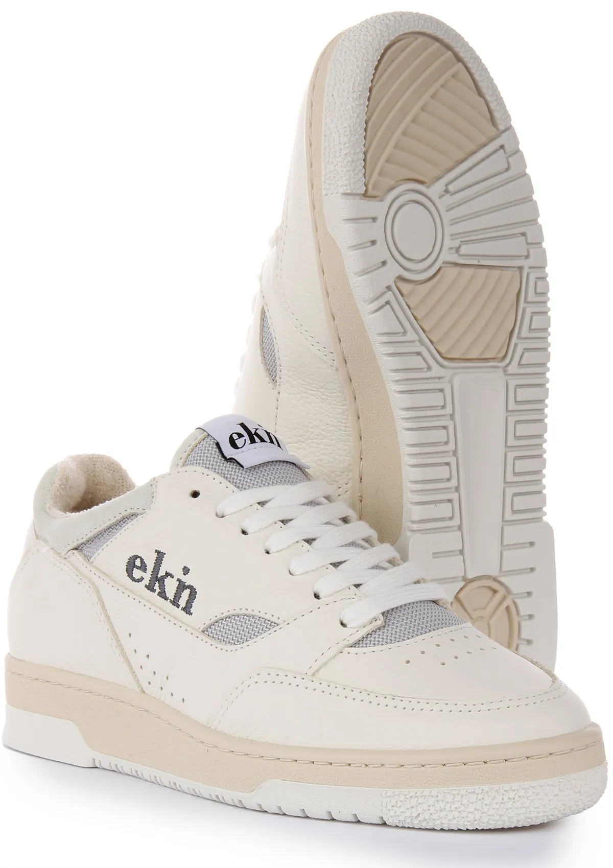 Ekn Yucca Trainer In White Back Cushion