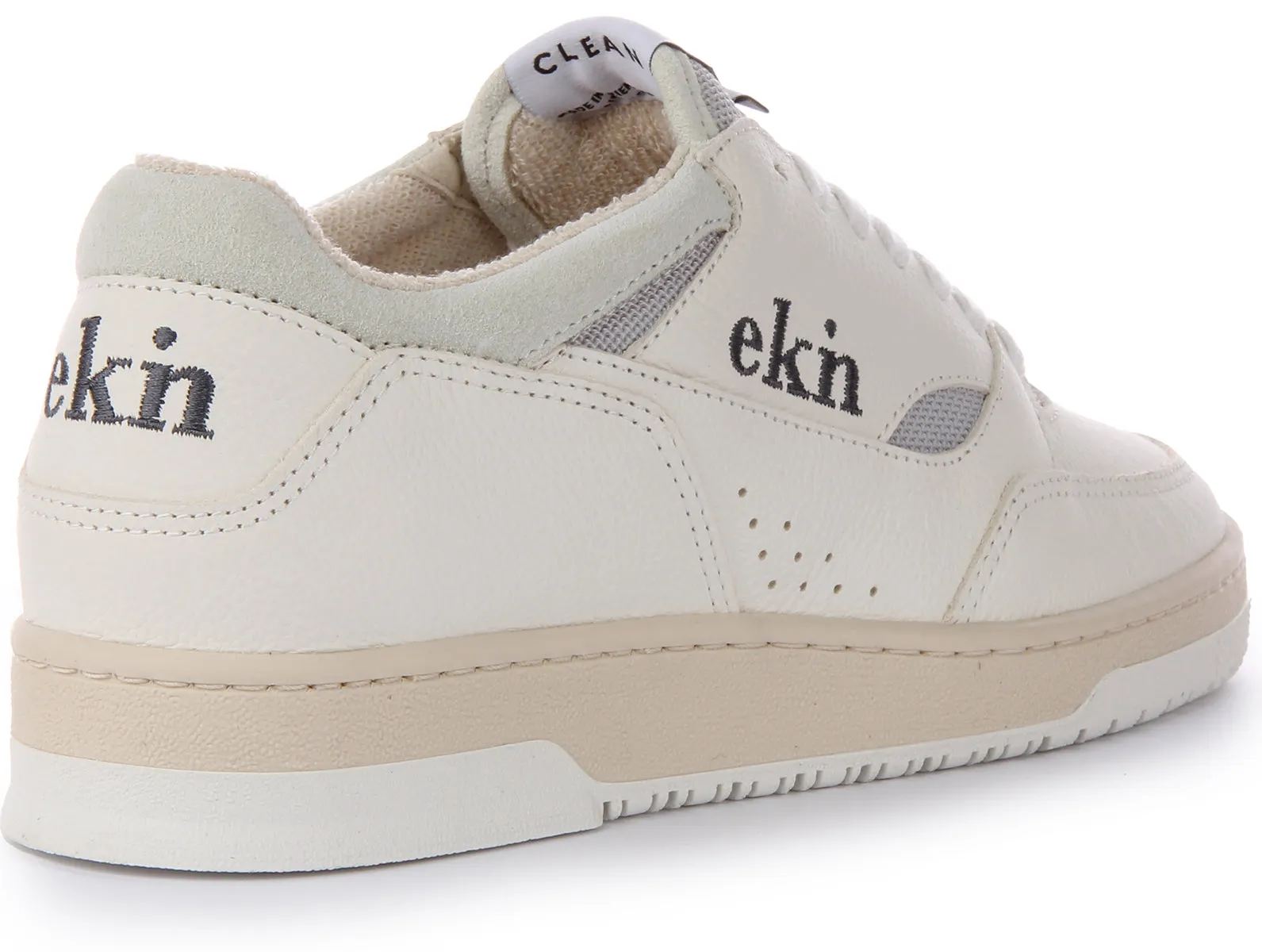 Ekn Yucca Trainer In White Back Cushion