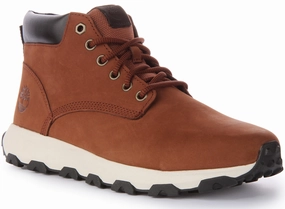 Side Zip Urban Style Timberland A6599 Winsor Park Mid Chukka In Brown