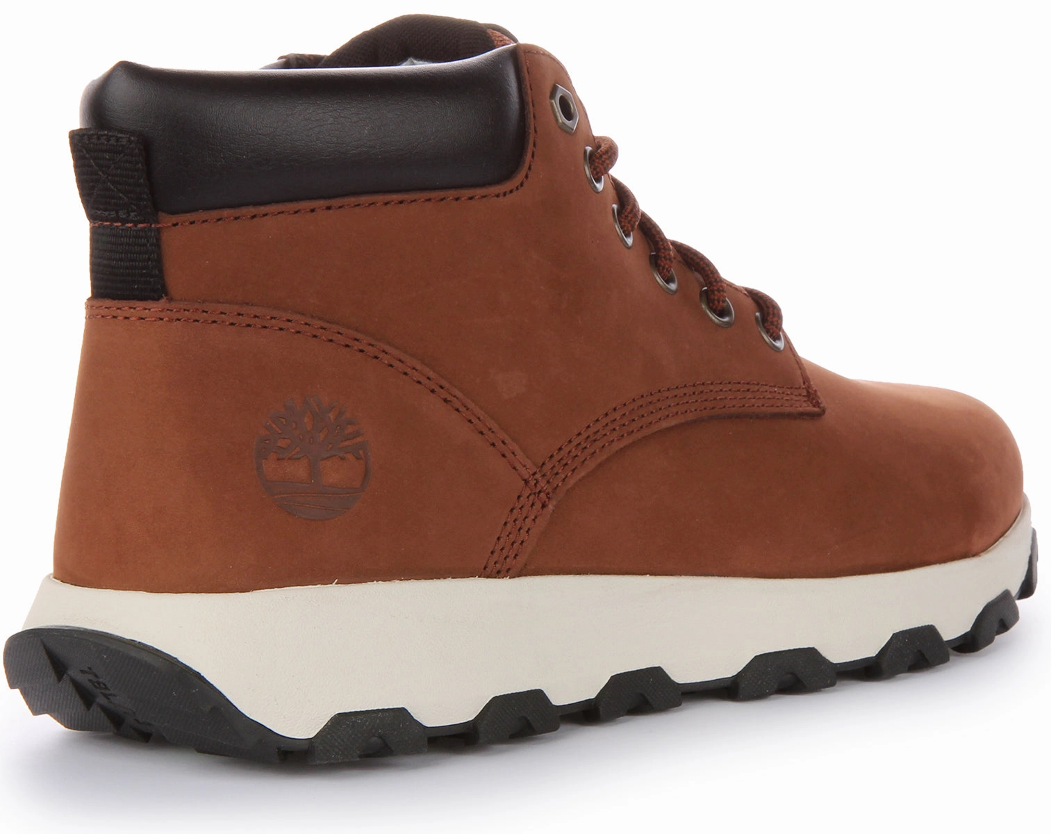 Elastic Lacing Timberland A6599 Winsor Park Mid Chukka In Brown
