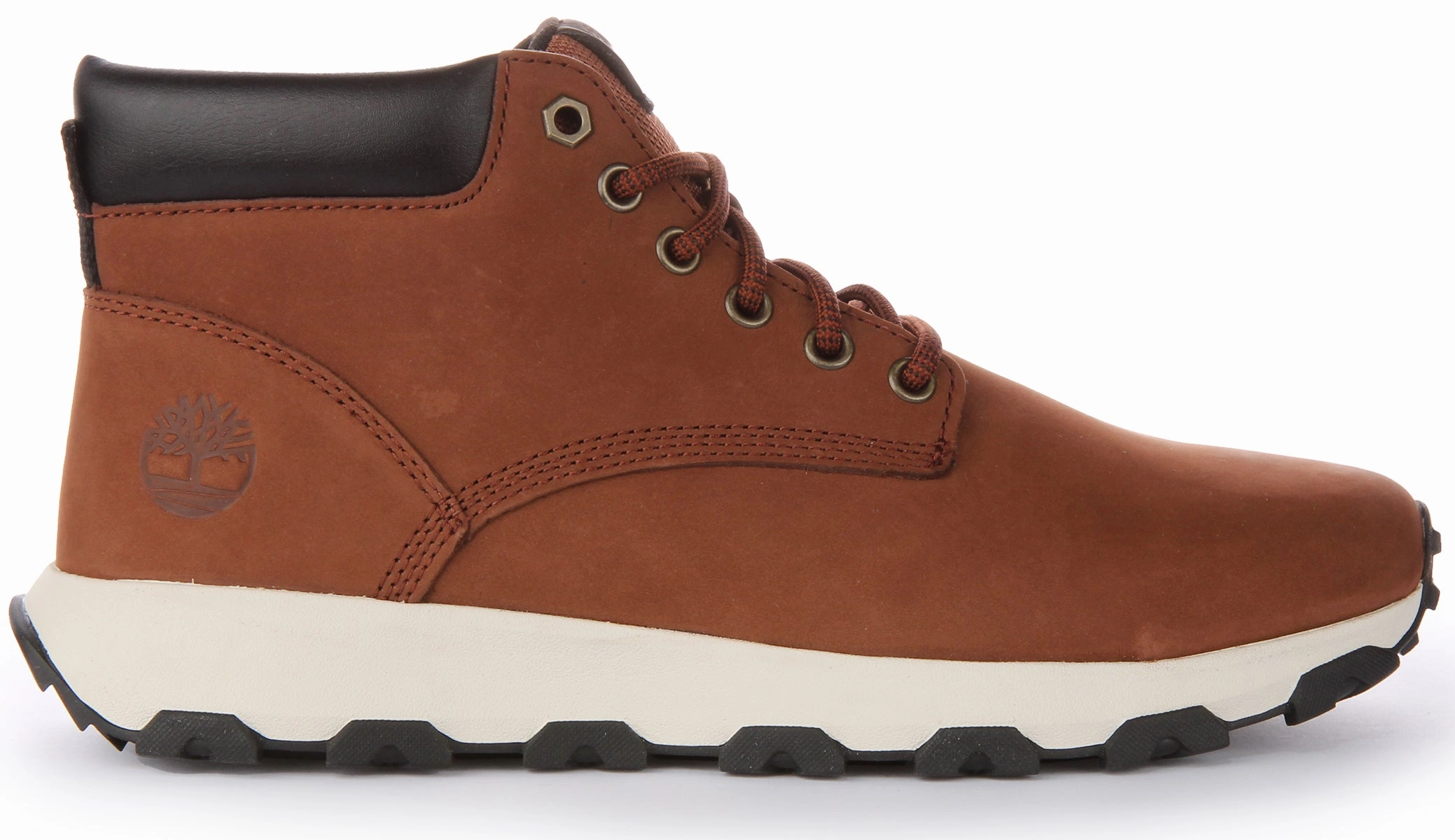 Elastic Lacing Timberland A6599 Winsor Park Mid Chukka In Brown