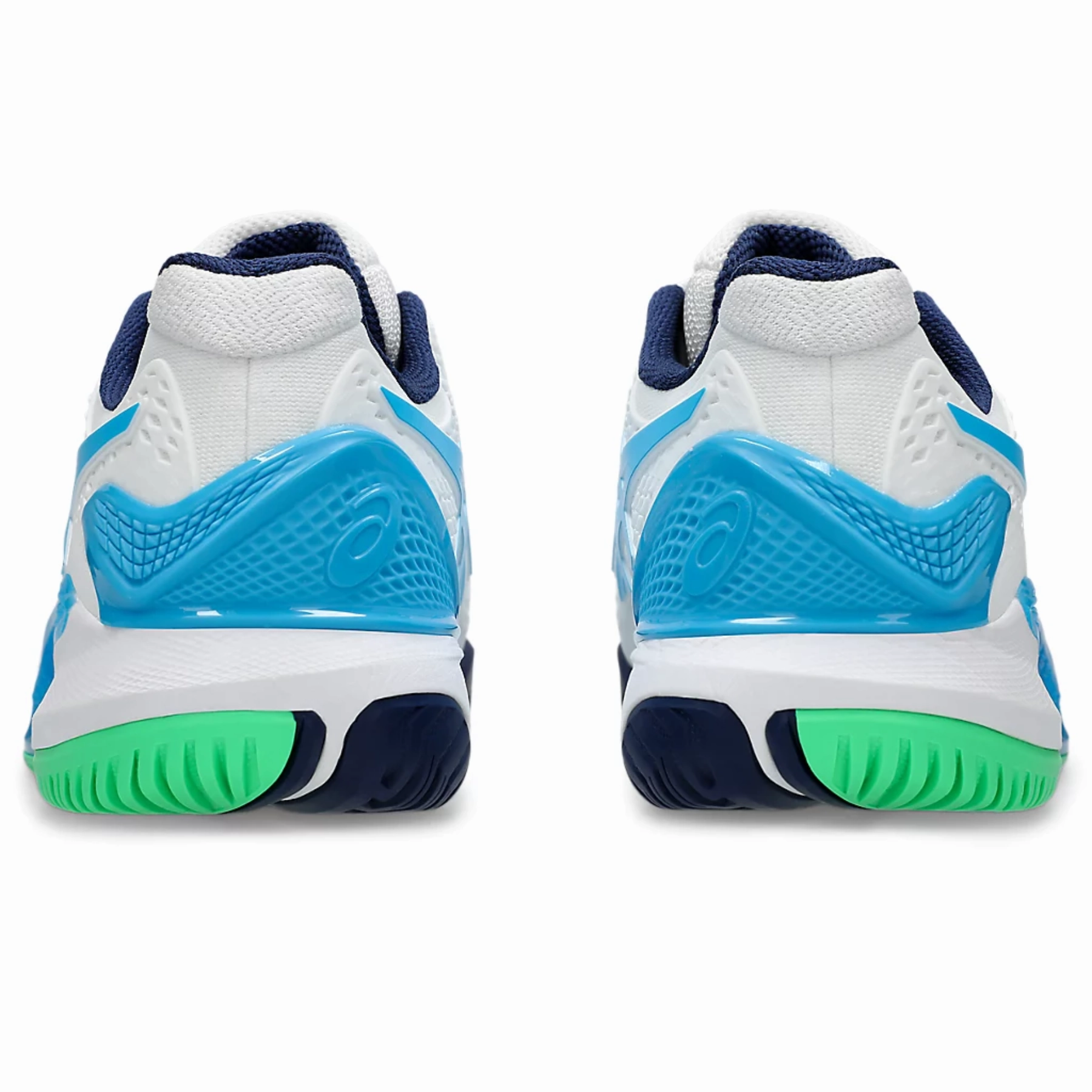 Elegant flair Asics Gel-Resolution 9 Men Tennis Shoes - White/Digital Aqua